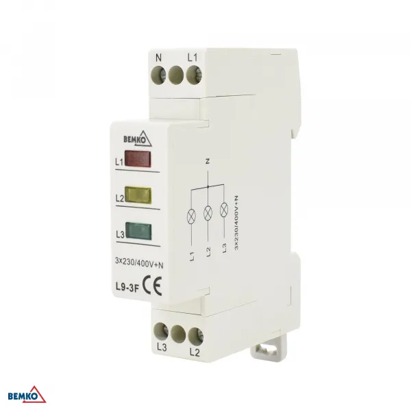 CONTROL LIGHT L9- 3-PHASE, SIGNALLING