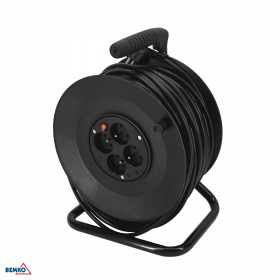EXTENSION CORD DRUM 4 SOCKETS CABLE +"0" 15m 3x1,5mm2