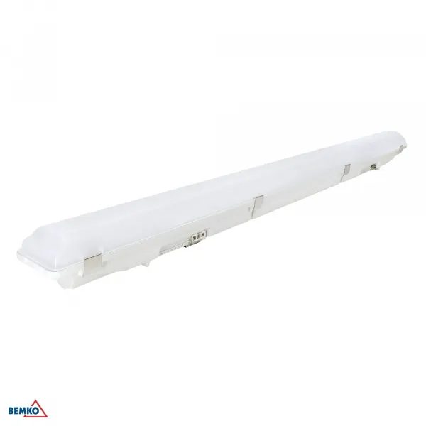 LED HERMETIC FITTING ARKOS 3 120CM 80W 4000K 13250LM IP66 COVER PMMA MILK