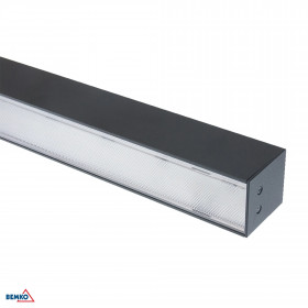 LINEAR FIXTURE QUALIS 112CM 30W 4K GRAPHITE PC MIKRO