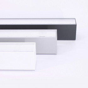LINEAR FIXTURE QUALIS 112CM 30W 4K WHITE COVER PC MICRO
