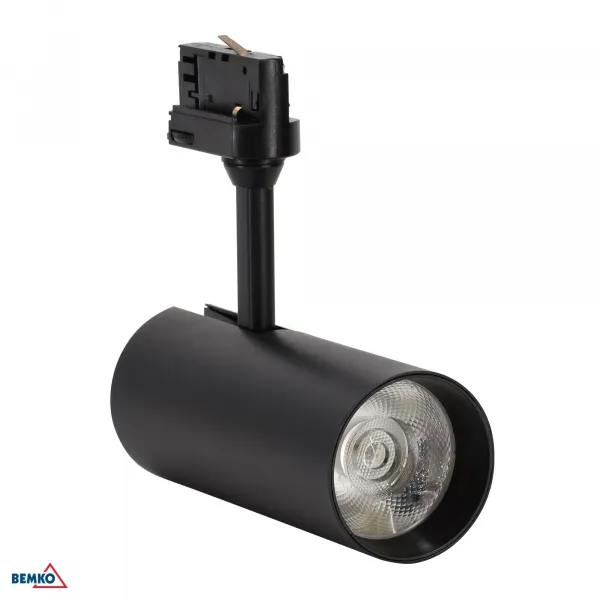 SPOTLIGHT FIXTURE VERKO BLACK 3-PHASE 30W 3000K 2300LM 36°
