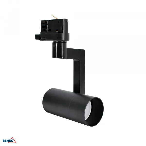 SPOTLIGHT GU10 3-PHASES BLACK VERKO