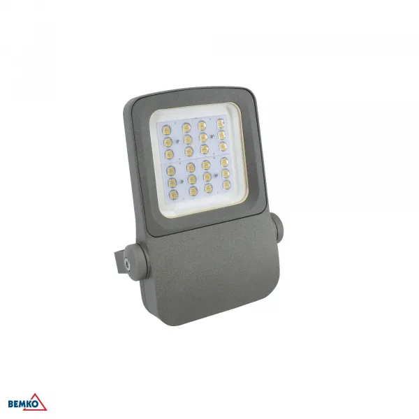 LED FLOODLIGHT LFC CAMPUS 60W 3000K 8400lm IP66 90X90 GREY