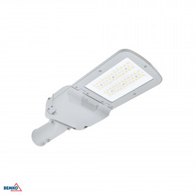 LED STREET LIGHT AVENUE 80W 2700K 14800LM IP66 LIGHT GRAY II CLASS