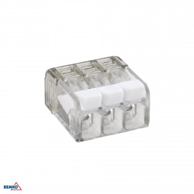 QUICK CONNECTOR 2,5mm2 x 3 - 100 PCS