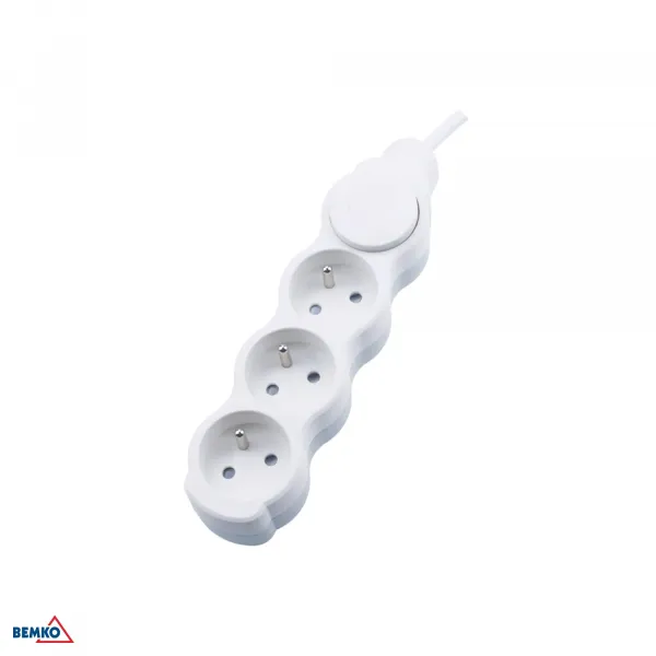 EXTENSION CORD 3X 2P+Z+WYŁ. 1.0MM X 5.0M