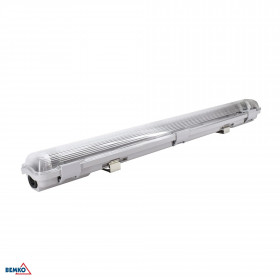 LED HERMETIC FITTING "EMPTY" 60CM 1xT8LED PC