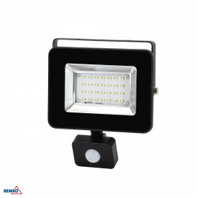 LED FLOODLIGHT SMD LOFOT 20W 6000K 1800LM IP65 PIR BLACK