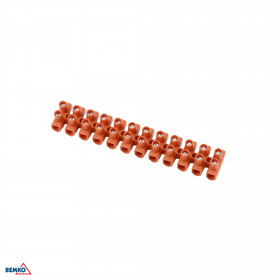 CONNECTOR STRIP 6mm2 ORANGE - 10 PCS.