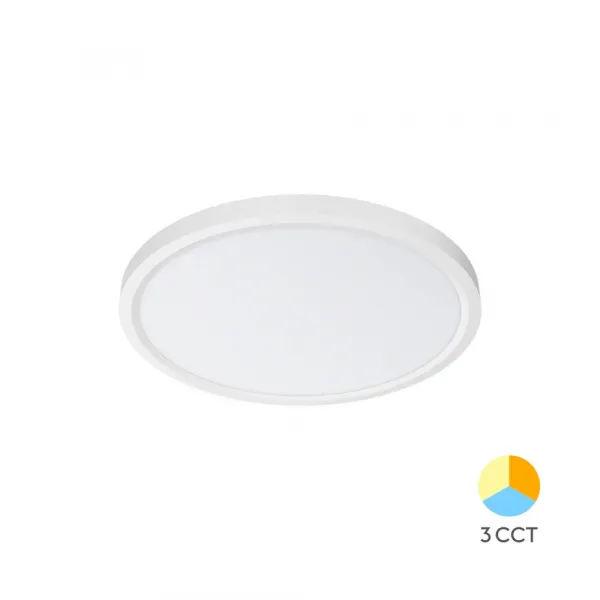 BRY-JADE-SLR-WHT-RND-26W-3IN1-CEILING LIGHT