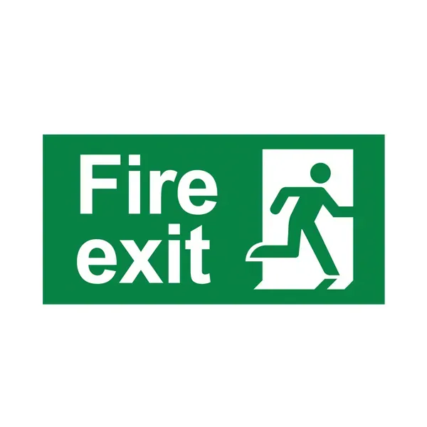 BRY-EXIT SING-FIRE EXIT -PVC