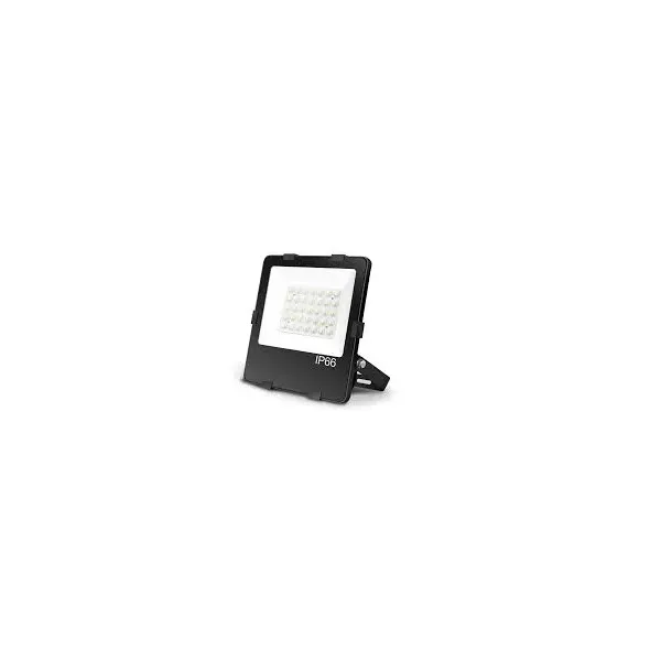 50w 6500LM 2700K Flood Light Recon, 150LM/W, Plug-in Sensor Option