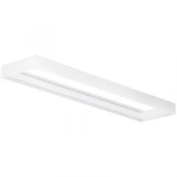 Backlit Surface mounting Frame, white, for 300*1200 panel light, screw free