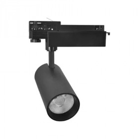 LED Track 40W 3000K Black CRI 80