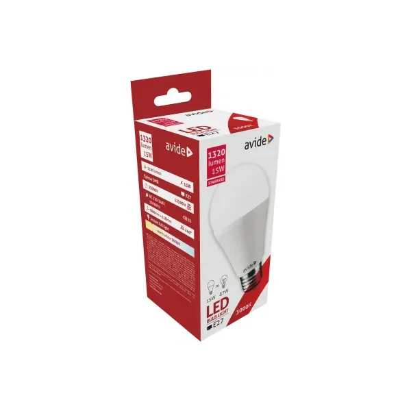 LED Globe Standard A60 15W E27 WW