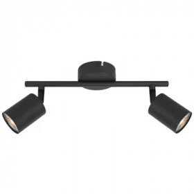 Ceiling lamp 2xGU10 Debra Black