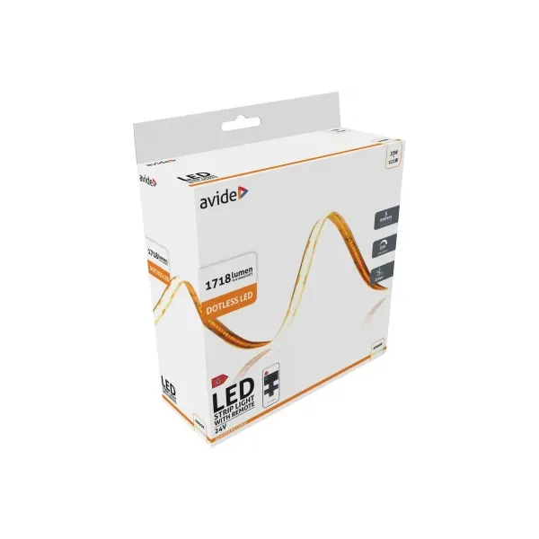 LED Strip Blister RF 24V COB NW IP20 5m