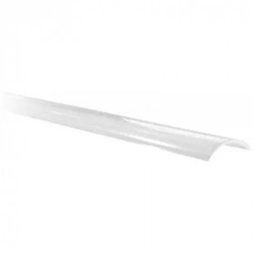 Alu Profile Corner Cover Milky 1m