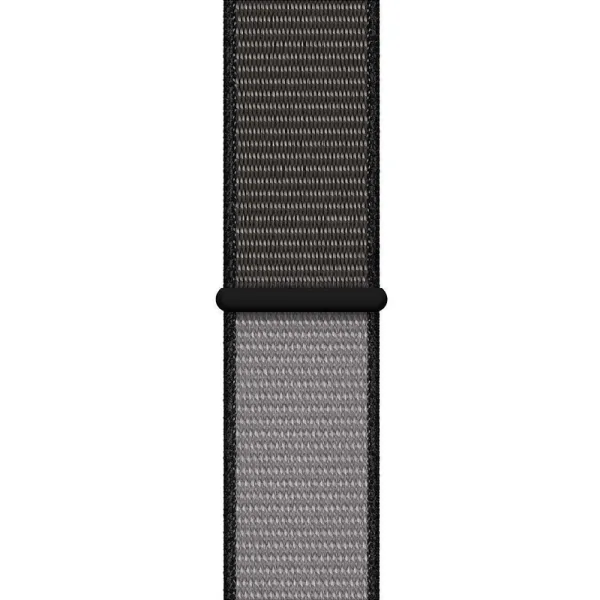 Crong Nylon - Sport Band for Apple Watch 44/45/46/49 mm (Night Grey)