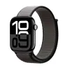 Crong Nylon - Sport Band for Apple Watch 44/45/46/49 mm (Night Grey)