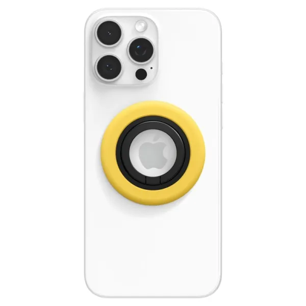 Spigen Nano Pop MagSafe Phone Ring - Finger holder with stand function (Mango Yellow)