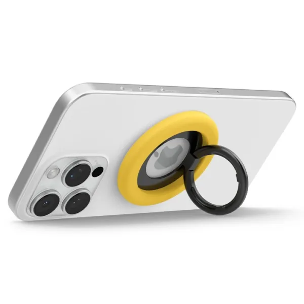 Spigen Nano Pop MagSafe Phone Ring - Finger holder with stand function (Mango Yellow)
