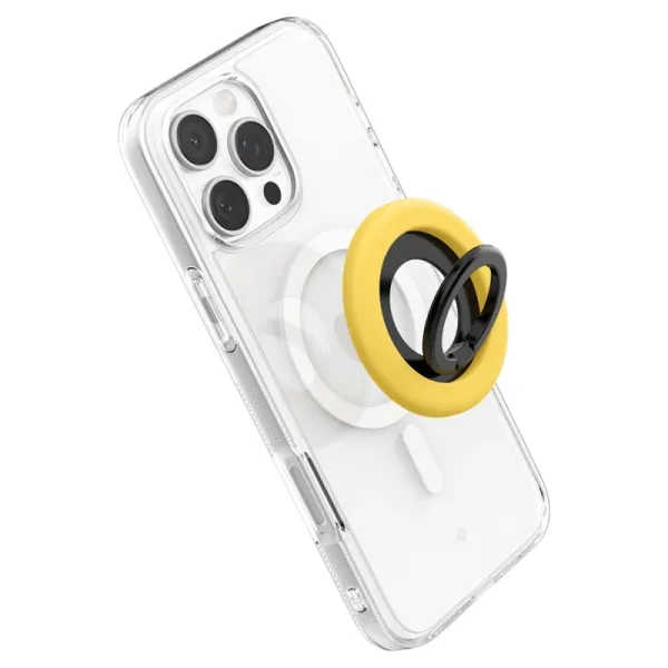 Spigen Nano Pop MagSafe Phone Ring - Finger holder with stand function (Mango Yellow)