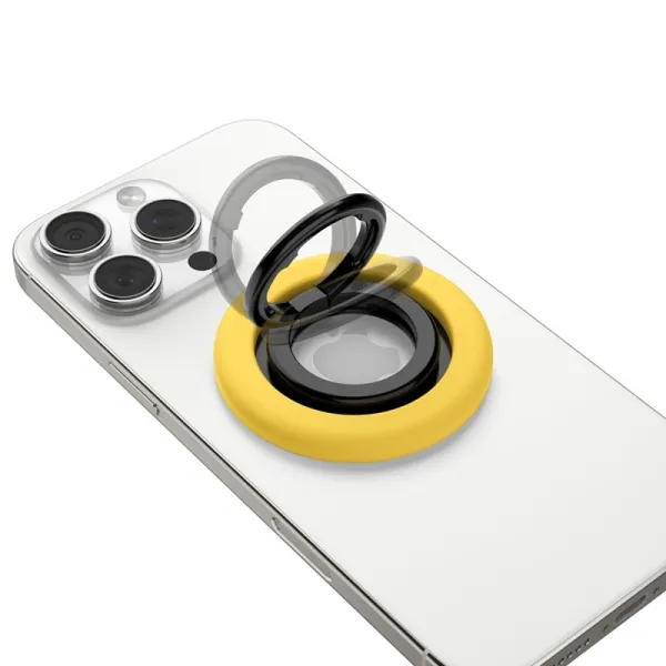 Spigen Nano Pop MagSafe Phone Ring - Finger holder with stand function (Mango Yellow)