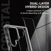Crong Crystal Shield Cover - Samsung Galaxy S25 Ultra Case (Transparent)