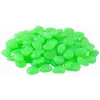 Luminous stones - set of 100 pieces green