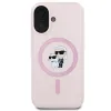 Karl Lagerfeld Silicone Karl & Choupette Ring MagSafe - Case iPhone 16 (pink)