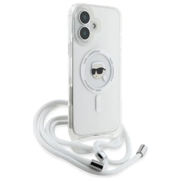Karl Lagerfeld Crossbody IML Karl Head MagSafe - Case for iPhone 16 (transparent)