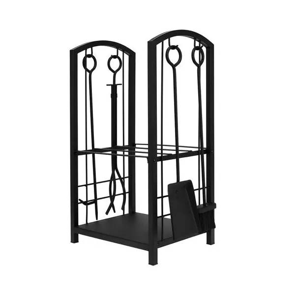 Wood stand with accessories PK011