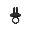 Jelly Rabbit Cock Ring Diversual Black