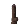 Realistic Vibrator Shaft A 7.5 - MAHOGANY
