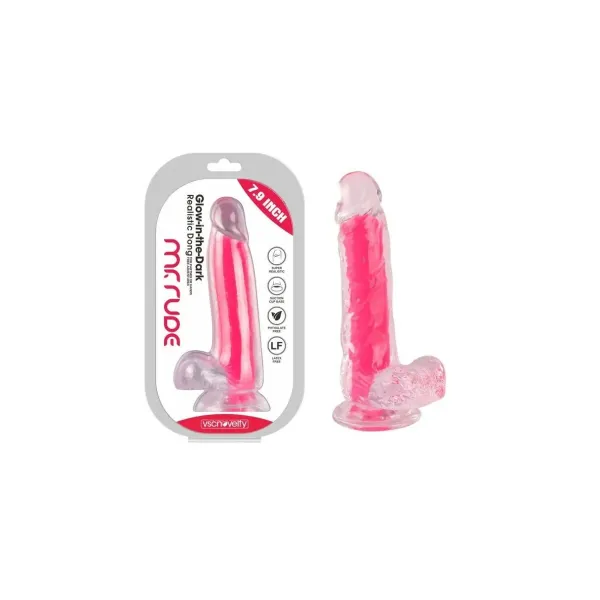Realistic Dildo VSCNOVELTY Pink 20 cm