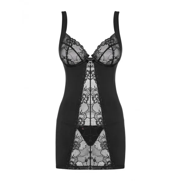 Babydoll Obsessive Black S/M