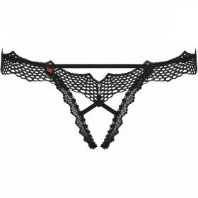 Thong Obsessive Bravelle Black S/M