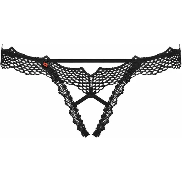 Thong Obsessive Bravelle Black S/M