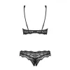Underwear Set Obsessive Luvae Black S/M
