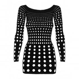 Dress Obsessive ROCKER Black S/M/L