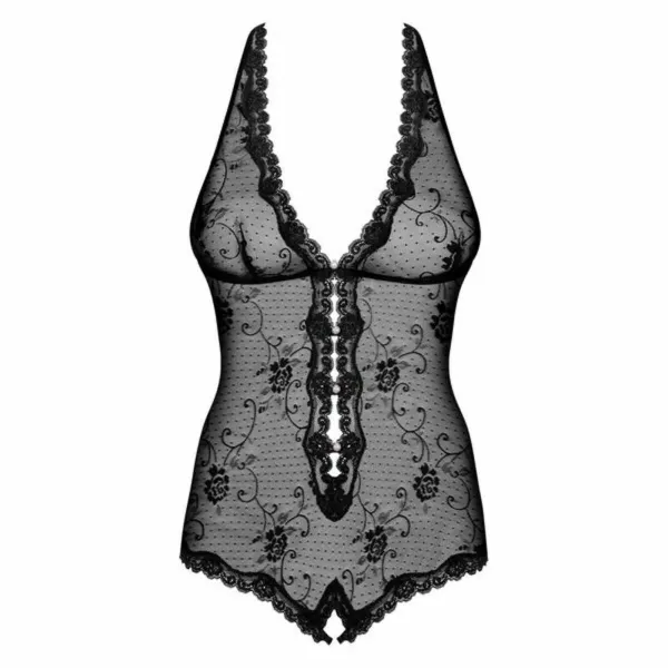 Leotard Obsessive Fiorenta teddy Black S/M