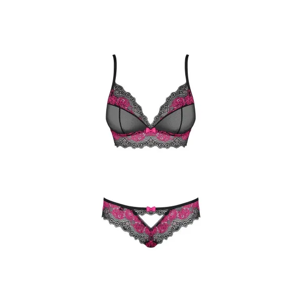 Underwear Set Obsessive Tulia Black S/M