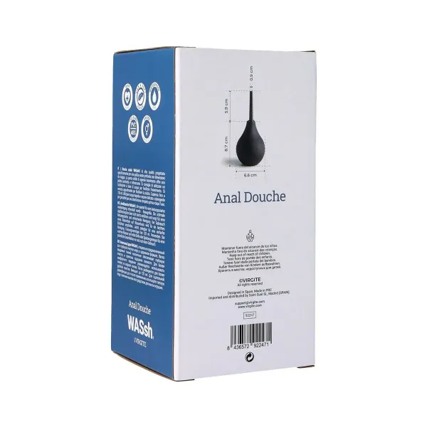 Colt Expandable Butt Plug Virgite Black 120 ml