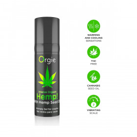 Stimulating Gel Orgie Hemp! Intense Orgasm