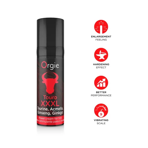 Stimulating cream Orgie Touro XXXL 15 ml