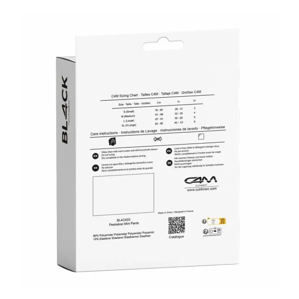 Thong Cut4men Black L