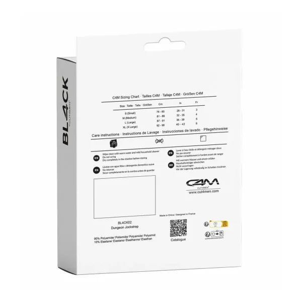 Thong Cut4men Black L