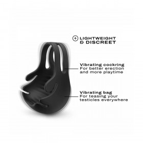 Cock Ring Marc Dorcel Fun Bag Black